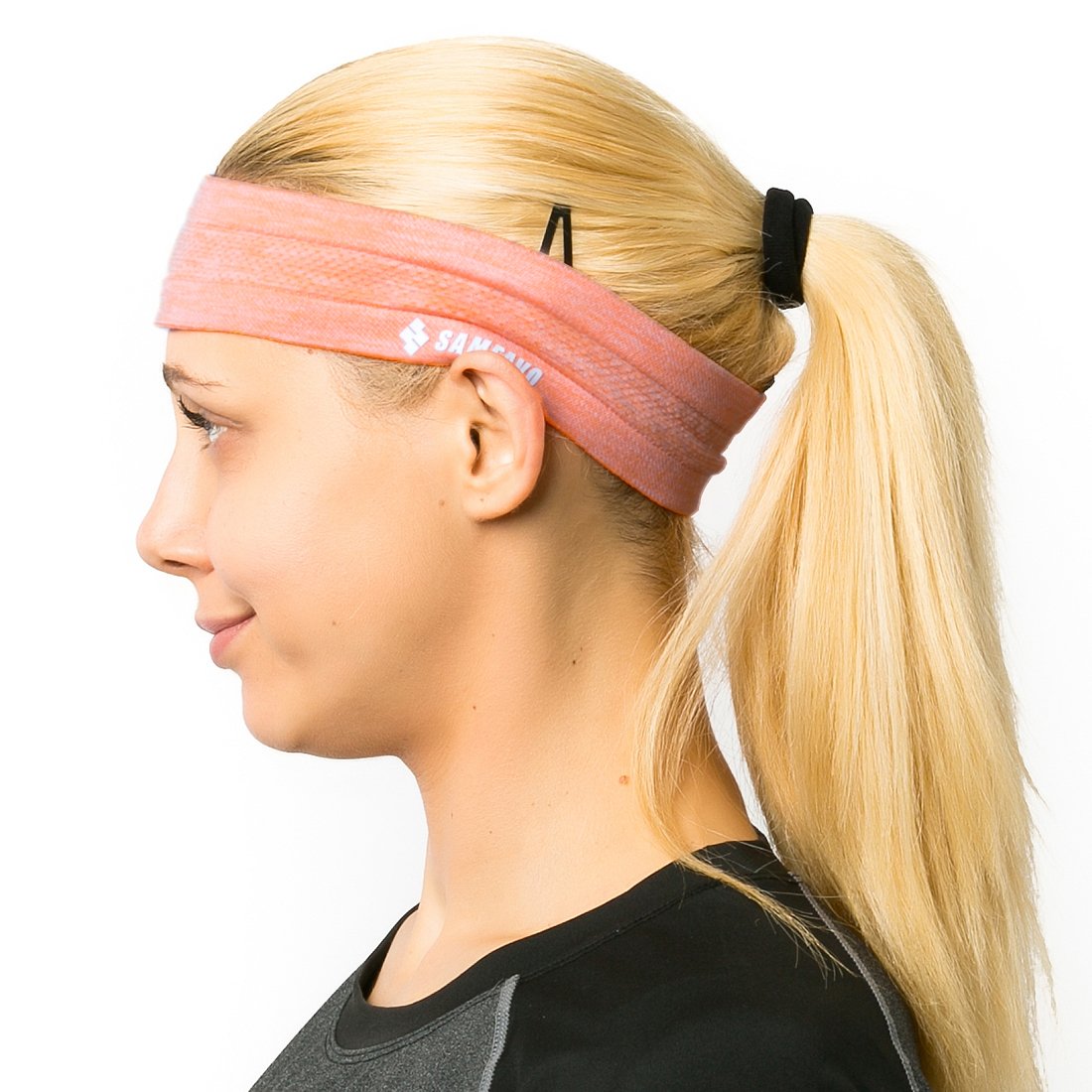 Sports Headbands for Women & Men - Moisture Wicking Workout Headbands - Non-Slip Sweatbands for Running, Fitness, Yoga, Basketball & Gym - Stay Dry & Comfortable During Intense Workouts