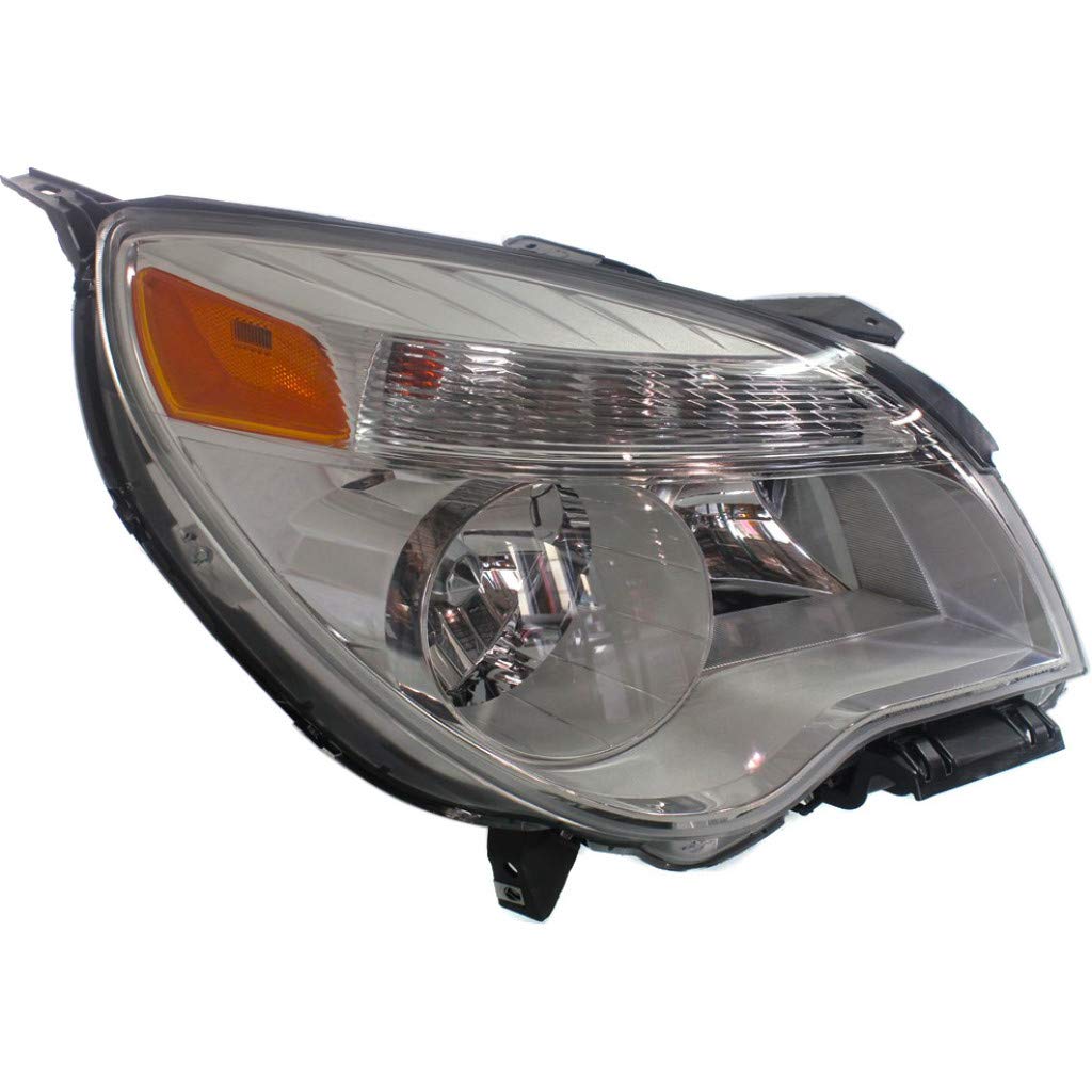 2010-2015 Chevy Equinox Passenger Side Headlight Assembly Replacement - CAPA Certified, Includes Bulbs, Compatible with GM2503338 (LS/LT Trim) | Durable LED Car Lights for Night Driving & Enhanced Visibility