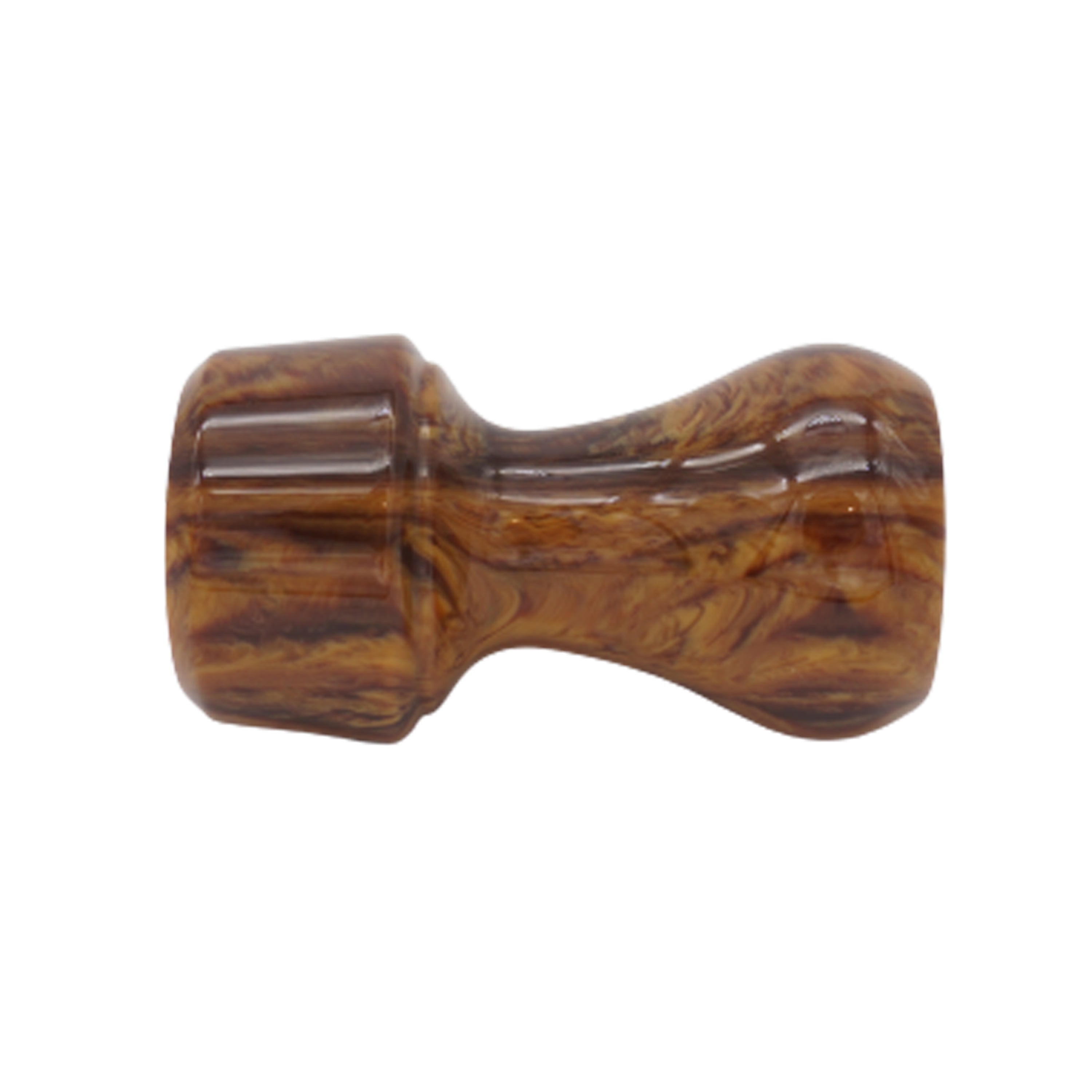 Premium Briar Wood Handcrafted Shaving Brush Handle for 24mm & 26mm Knots - Luxury Wet Shaving & Grooming Essential for Men's Skincare Routine