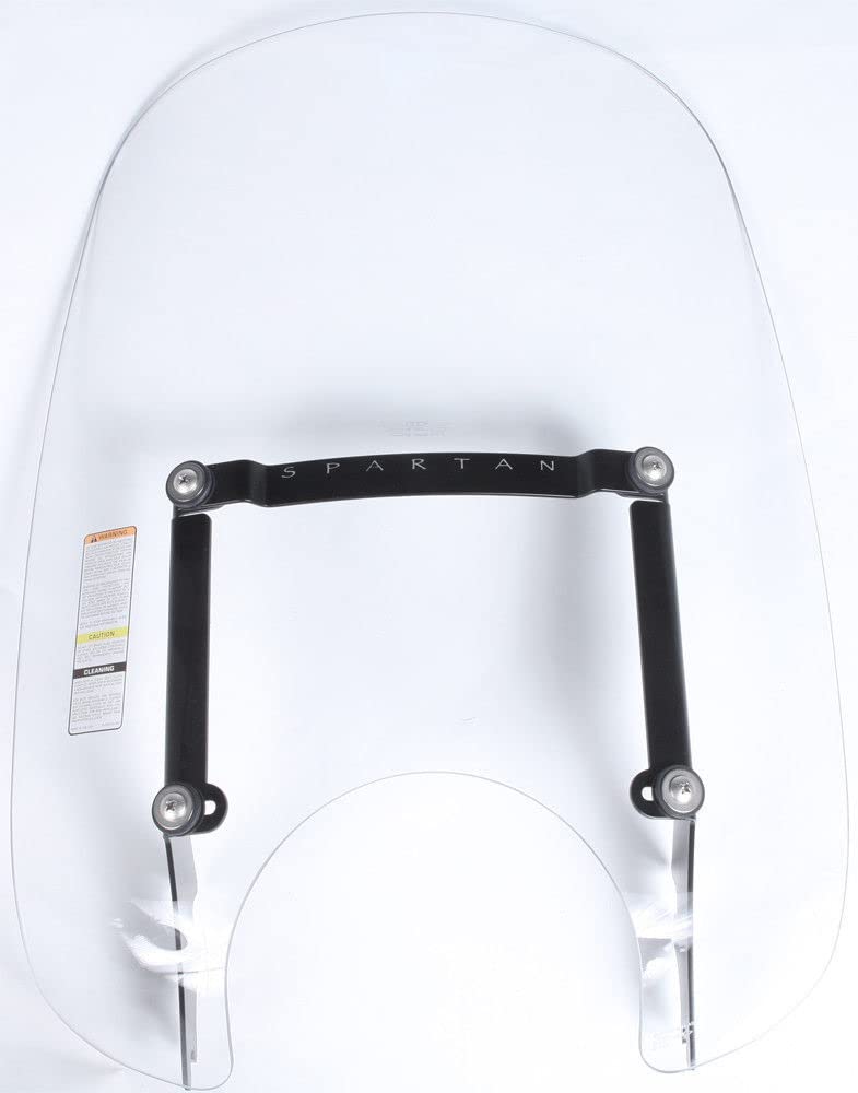 RPM Windshield Compatible with National Cycle & Spartan H-D CLR 18.5 XL N21202 - Fits Harley-Davidson Motorcycles - Perfect for Touring and Long-Distance Riding