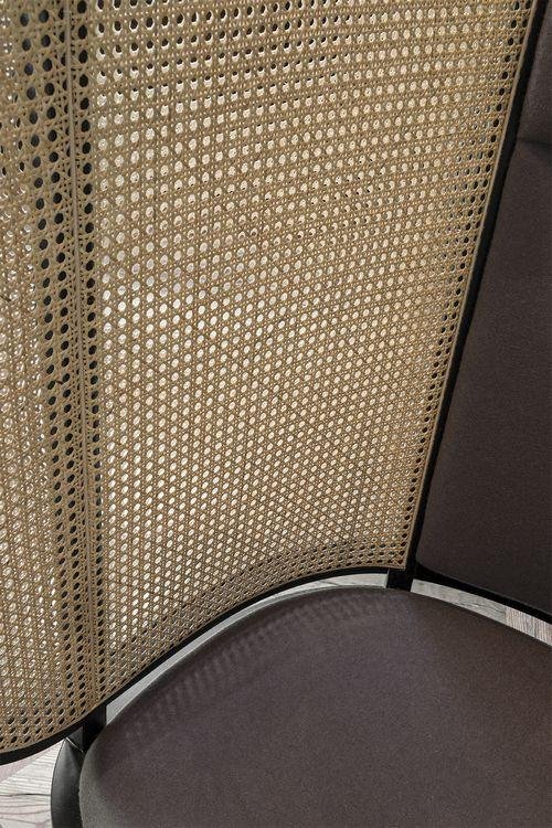 GTV Hideout Bentwood Lounge Chair - Modern Wooden Accent Chair for Living Room, Bedroom, or Office - Perfect for Relaxing, Reading, and Home Decor