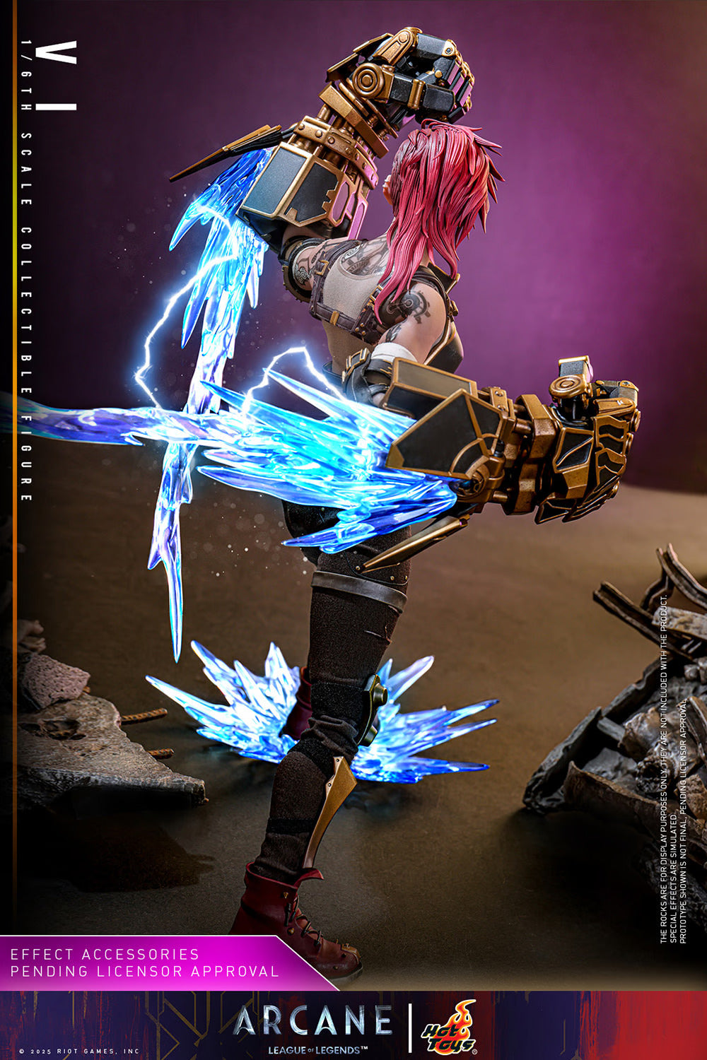 Hot Toys TMS138 League of Legends Arcane VI 1/6 Scale Collectible Action Figure - Perfect for Display, Gifts & Gaming Enthusiasts
