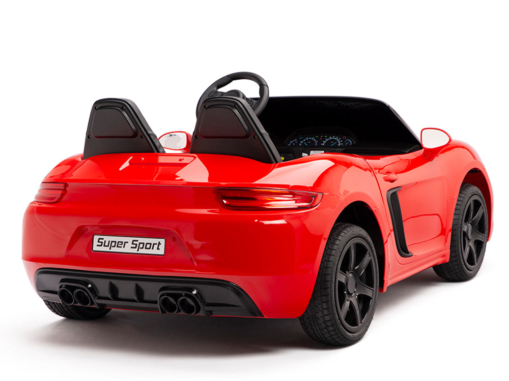 24V Super Sport GT Kids Ride On Car - 12V/24V Battery Powered Ride-On Toy with Remote Control, LED Lights & Music for Boys Girls Ages 3-8 | Perfect for Birthday Gifts, Outdoor Play & Backyard Fun