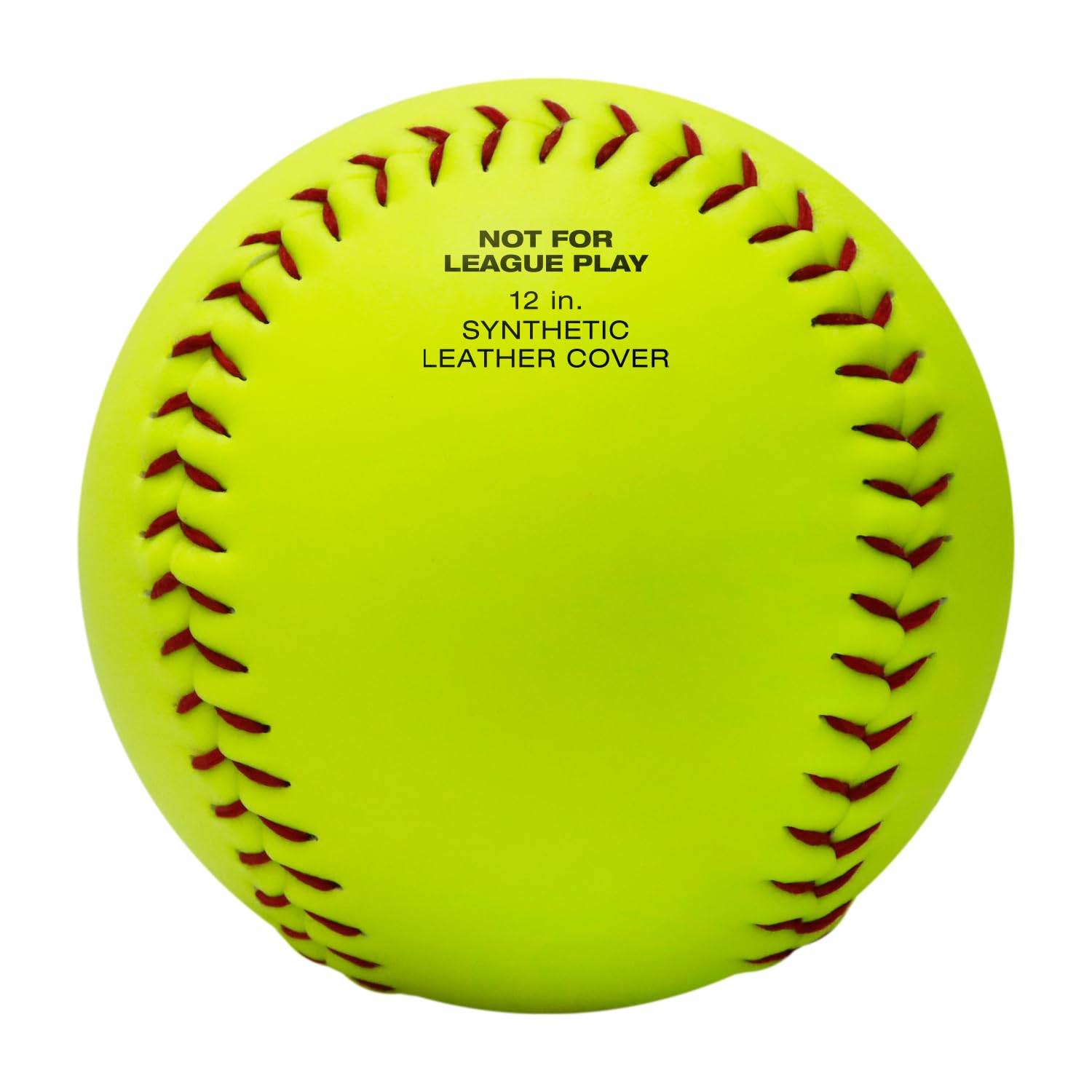 PHINIX Slow-Pitch Softballs with Cork Core - Official Game Balls for Adult Softball Leagues, Tournaments & Backyard Practice