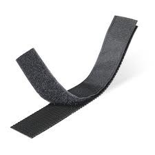 MJ May 1006-AP-PB/B-50 2-Inch Wide Black Hook and Loop Fastener Tape - Velcro Brand Combo Pack (50 Feet) - Heavy Duty Adhesive Backing for DIY, Crafts, Home Organization & Industrial Use
