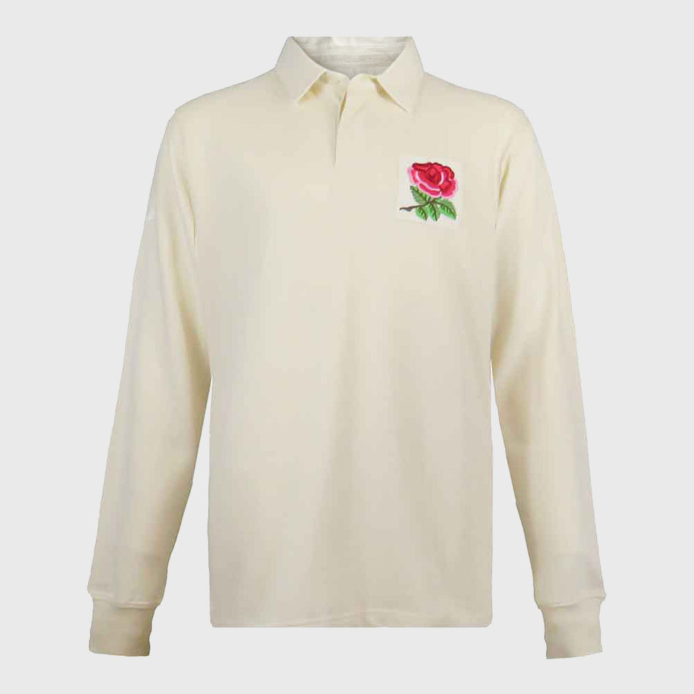 Ellis Rugby England 1991 & 1992 Grand Slam Vintage Long Sleeve Rugby Jersey - Retro Rugby Shirt for Fans & Collectors - Perfect for Match Days, Vintage Sports Events & Casual Wear