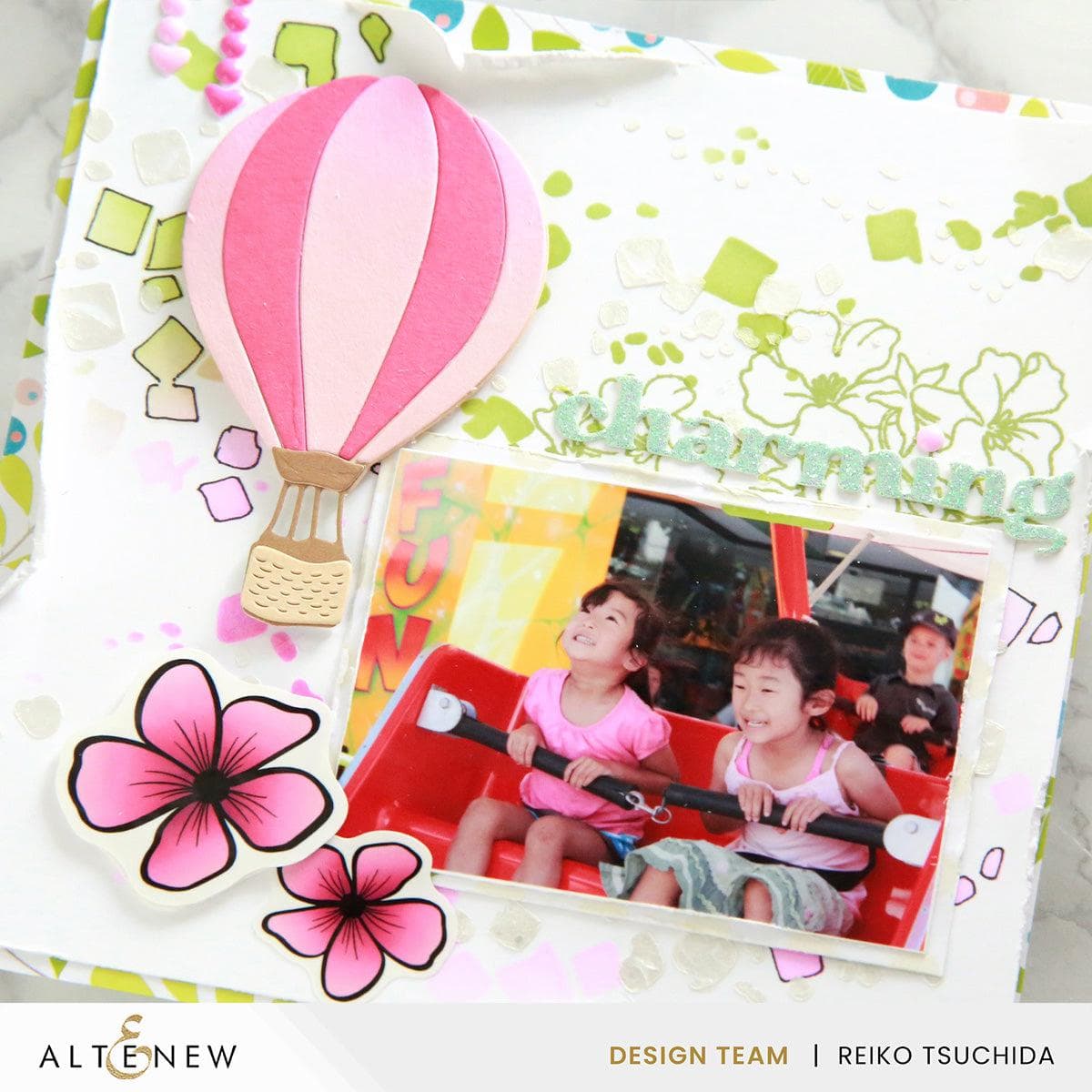 Bubblegum Dreams Fresh Dye Ink - Vibrant Long-Lasting Ink for Scrapbooking, Card Making & DIY Crafts