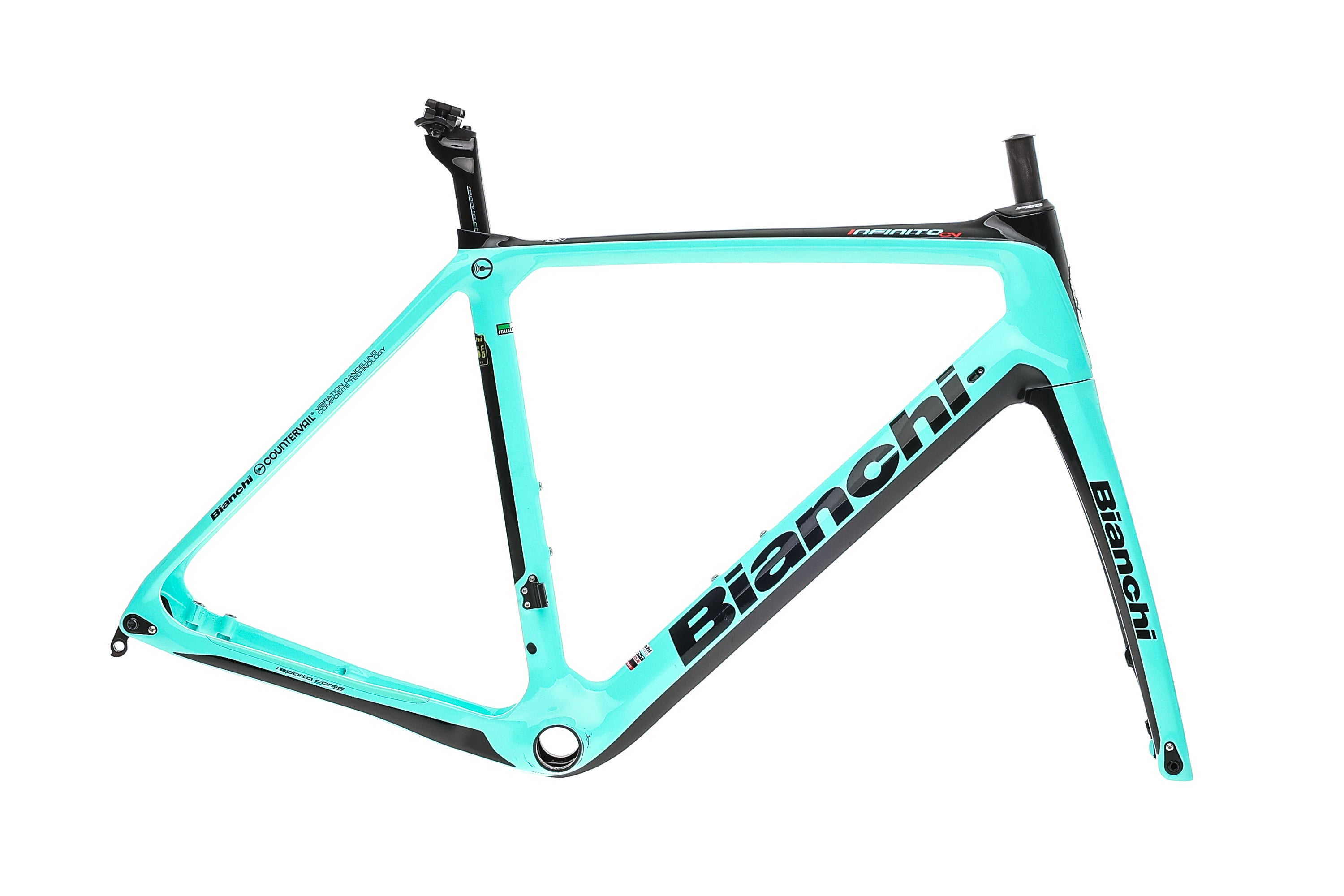 Bianchi Infinito CV 55cm Carbon Road Bike Frameset 2021 - Lightweight & Durable for Racing & Endurance Cycling