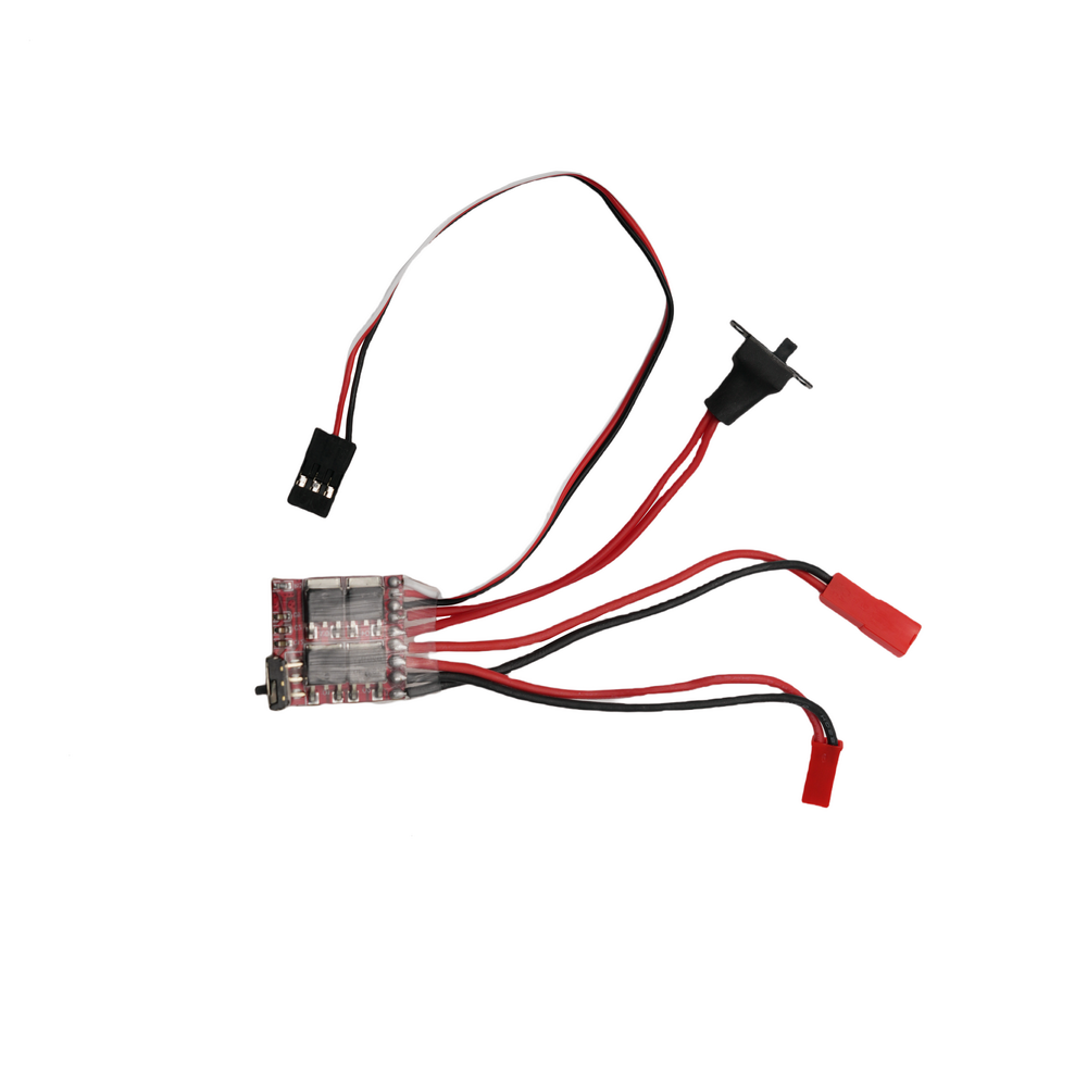 WPL MN RC ESC Upgrade - 20A/30A Brushed Bidirectional Electronic Speed Controller with Brake for RC Cars, Trucks, and Crawlers - Perfect for Off-Road Racing and Crawling Adventures