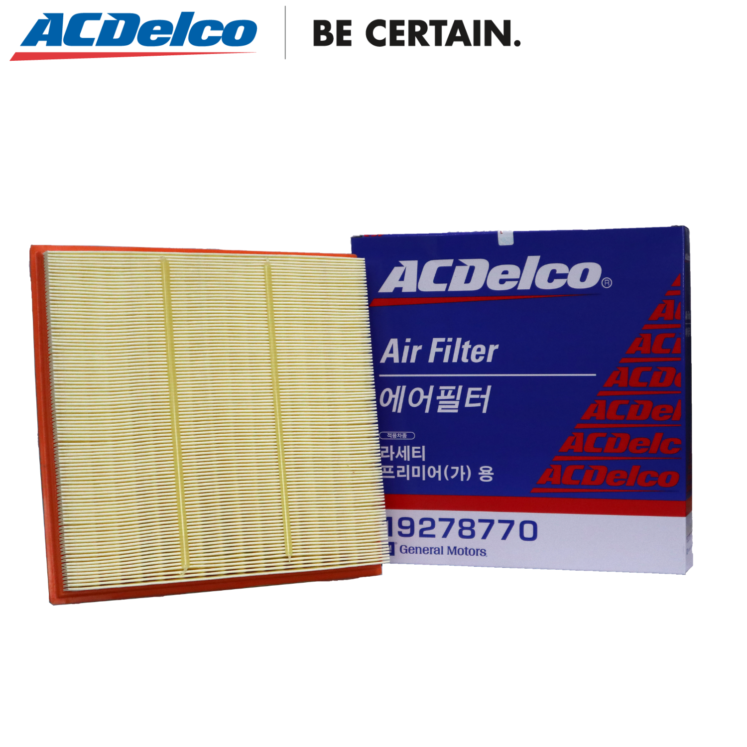 ACDelco Professional Engine Air Filter Replacement for Chevrolet Cruze 1.8L 2011-2015 - Improves Performance & Fuel Efficiency - Perfect for City Driving & Highway Commutes