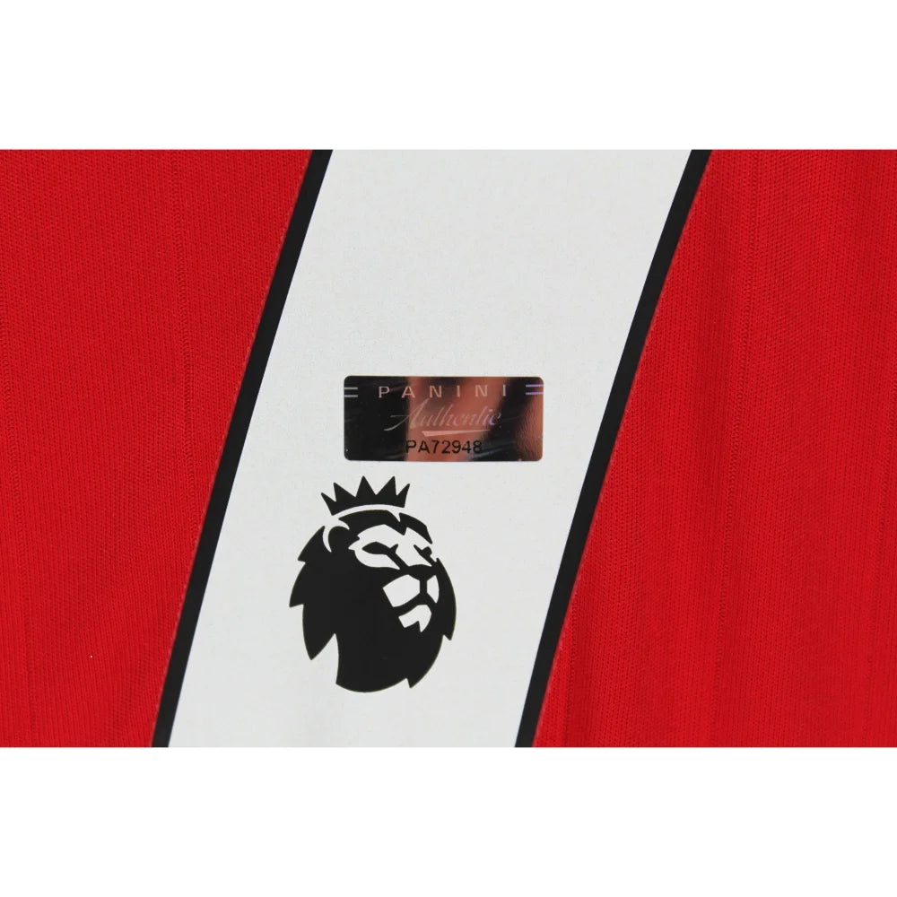 David Beckham Autographed Manchester United Red Adidas Jersey with Panini COA - Authentic Signed Soccer Memorabilia for Collectors & ManU Fans - Perfect for Display, Gifts & Sports Memorabilia Collections