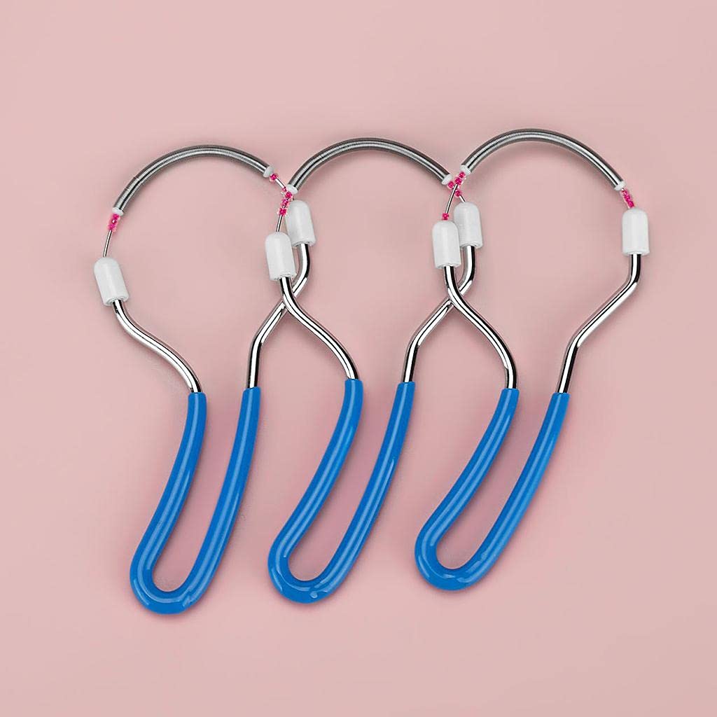 Gralara Facial Hair Remover for Women - 3-Piece Set with Spring Tool for Upper Lip, Chin & Cheek | Portable Manual Hair Removal Kit for Smooth Skin | Perfect for Travel, Home Use & Quick Touch-Ups