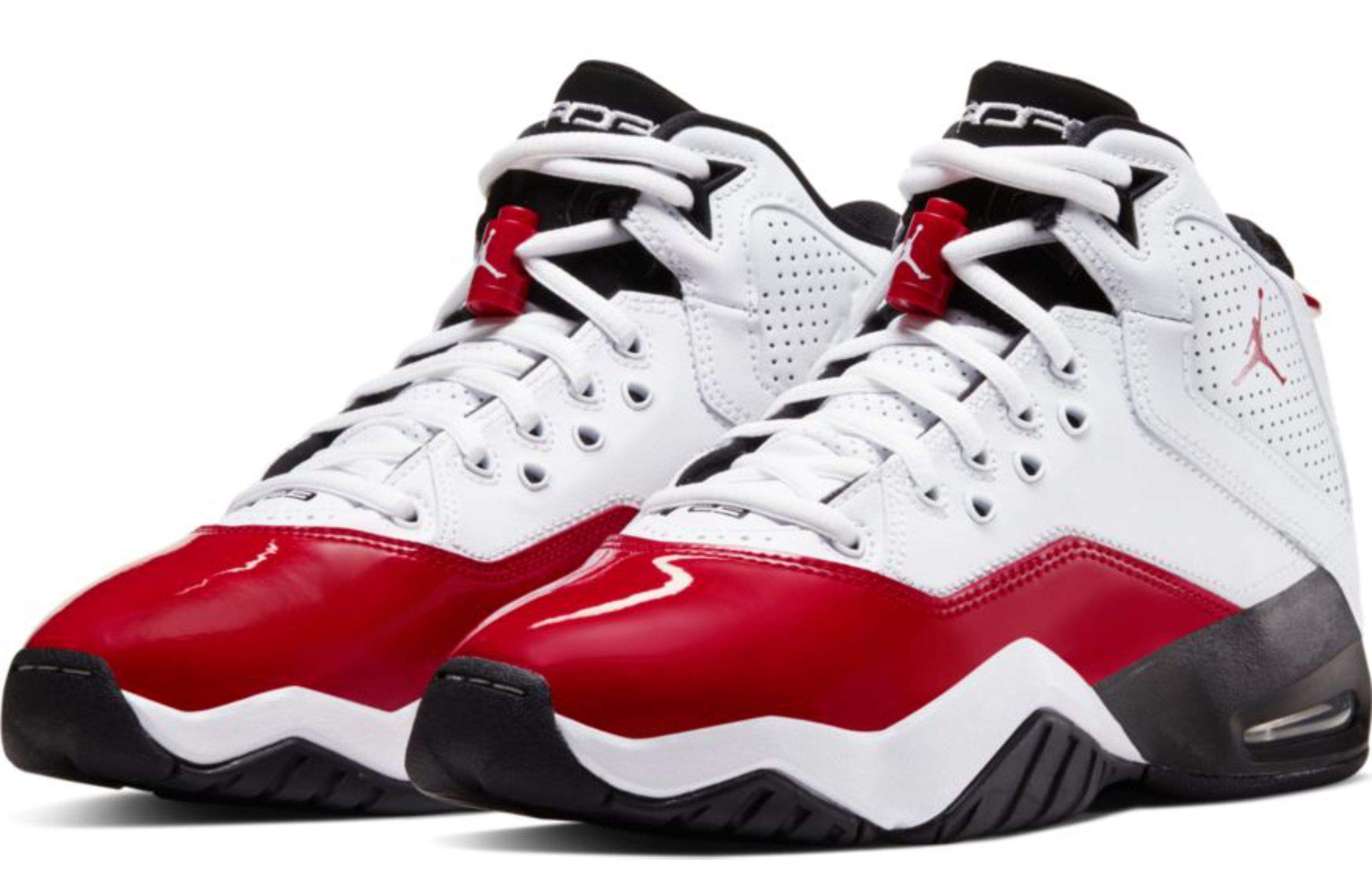 Jordan B'loyal GS Big Kids Basketball Shoes - Size 5 White/Gym Red-Black | High-Performance Sneakers for Youth Basketball & Casual Wear | CK1425-106