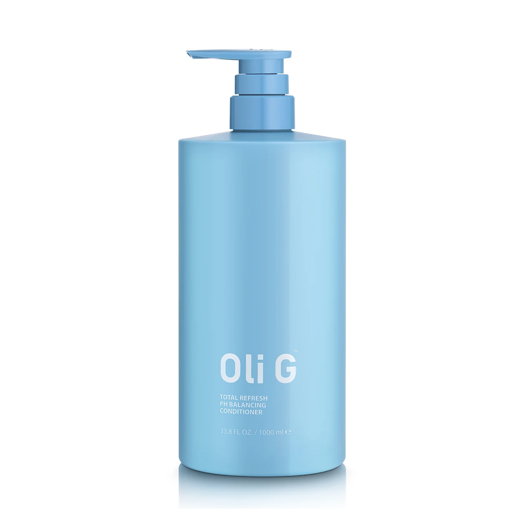 Oli G Total Refresh PH Balancing Conditioner for Dry & Damaged Hair - Hydrating & Repairing Hair Treatment for Salon-Quality Results at Home