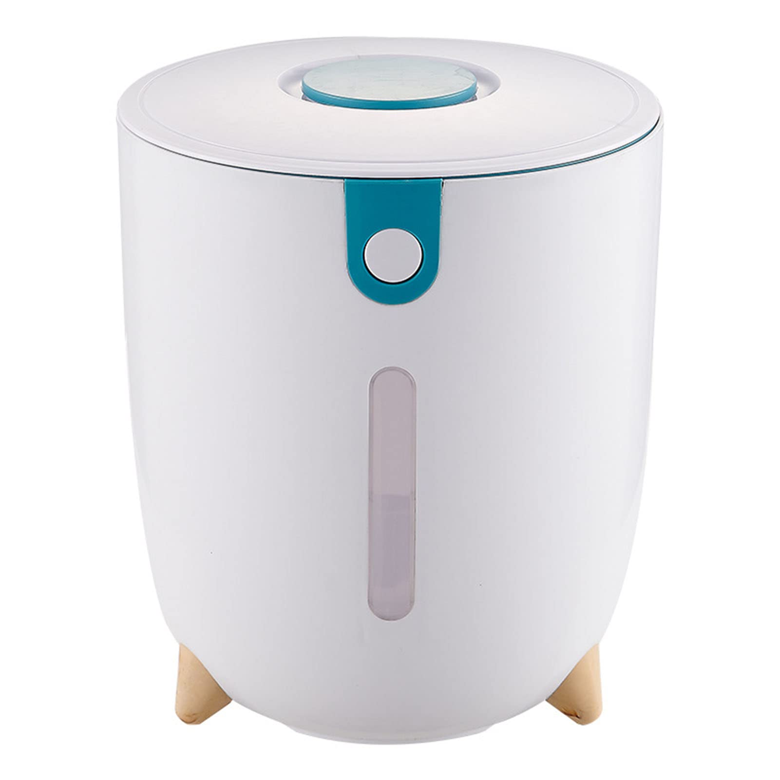 RONVEI 10KG Airtight Food Storage Container - Plastic Rice Bin, Flour Storage Box with Locking Lid for Dry Food, Grains, Cereals - Perfect for Kitchen Pantry Organization & Restaurant Bulk Food Storage