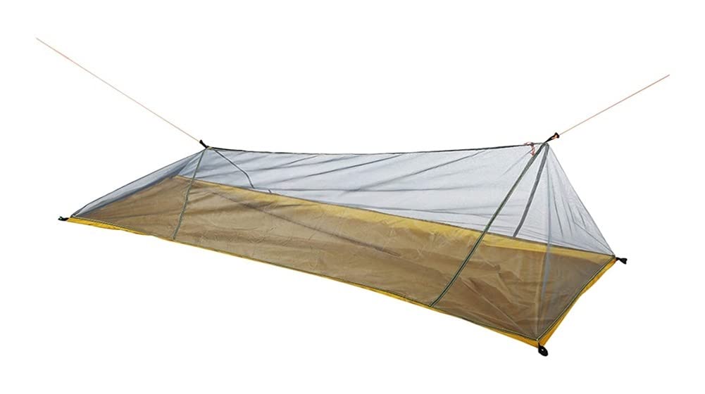VHG Innovation 1-Person Ultralight Camping Tent - Waterproof Single Person Tent with Mosquito Mesh for Outdoor Hiking, Backpacking & Bug Shelter - Perfect for Solo Adventures, Beach Camping & Emergency Survival