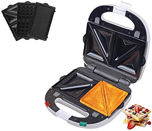 **SHENGDAFASHANGCHENG Waffle Maker - Dual Non-Stick Waffle Iron for Perfect Cornbread, ChurWaffles & More - Makes 2 Waffles at Once - Ideal for Breakfast, Brunch & Family Gatherings**