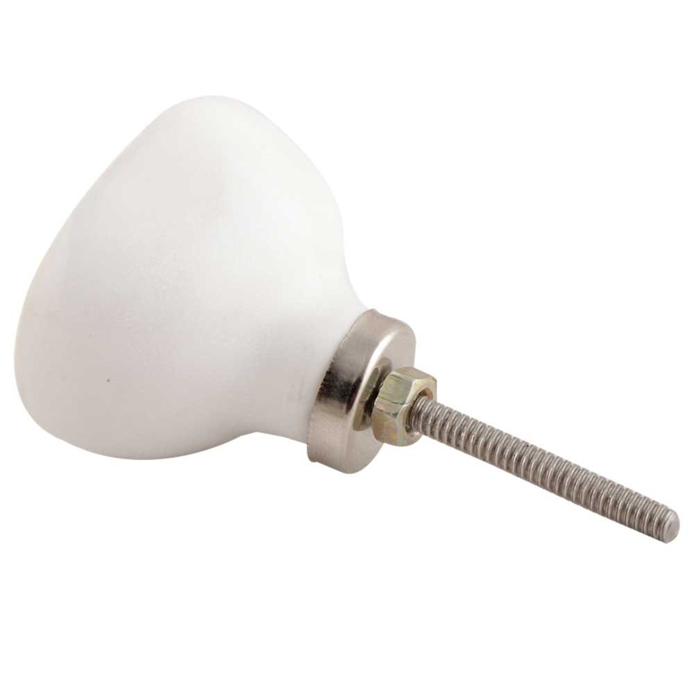 16 Pack White Ocean Crater Ceramic Drawer Knobs - Premium Kitchen Cabinet Hardware & Dresser Pulls for Home Upgrade - Perfect for Modern Cabinets, Wardrobes, and Furniture Makeovers
