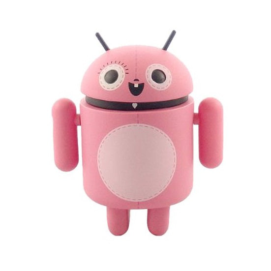 Android Mini Collectible Big Box Edition Vinyl Figure - Pink Anime Character Statue for Desk Decor, Gift & Collection | Kawaii Style Home Office Display