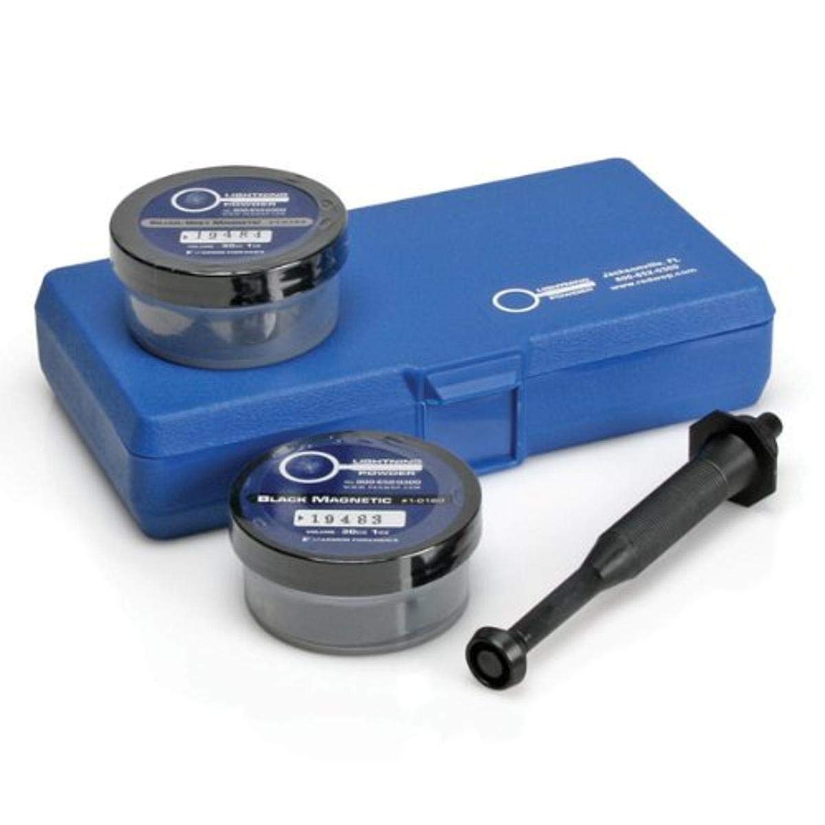 Premium Black Magnetic Fingerprint Powder Kit - Crime Scene Investigation & Forensic Dusting Supplies for Latent Print Detection (Small Size) | Ideal for Law Enforcement, Detectives & Home Security Use