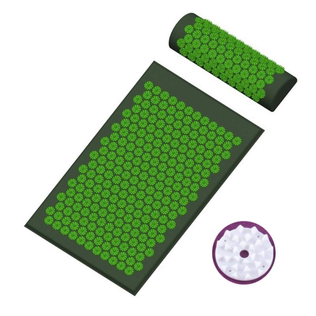 Acupressure Mat with 230 Spikes for Stress Relief & Relaxation - Yoga & Wellness Use