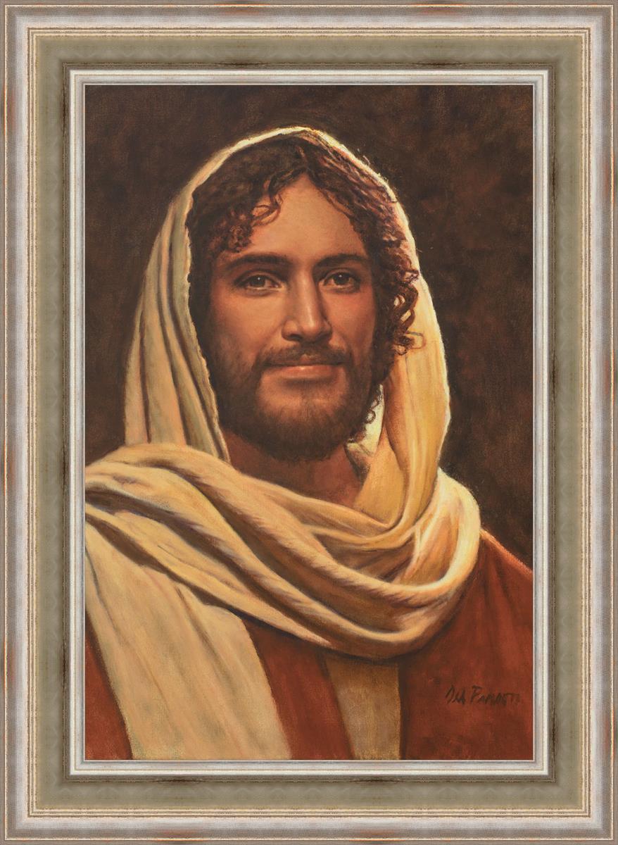 Emmanuel By Del Parson - Premium Religious Wall Art for Home & Church Decor - Perfect for Living Rooms, Bedrooms & Worship Spaces