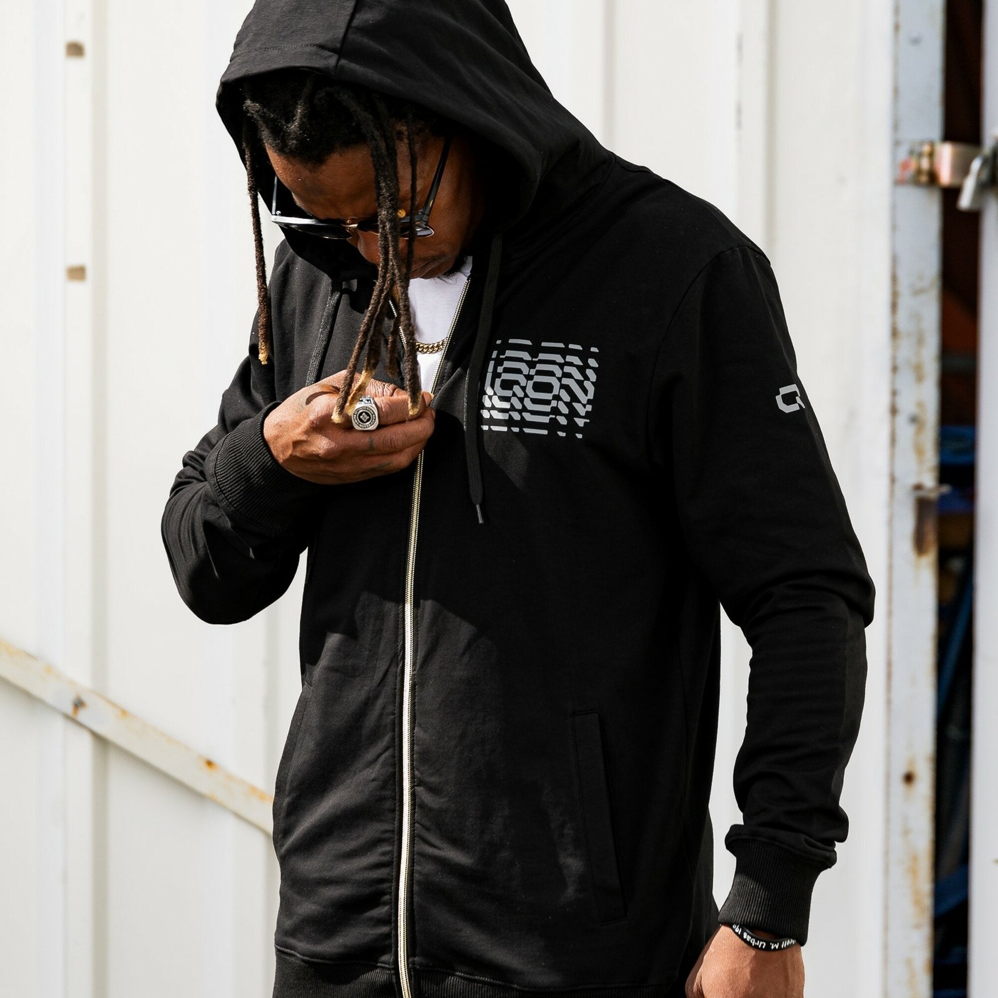 IQON Explore Zip Hooded Sweatshirt - Lightweight Fleece Pullover for Men & Women | Outdoor Hiking, Camping & Casual Wear