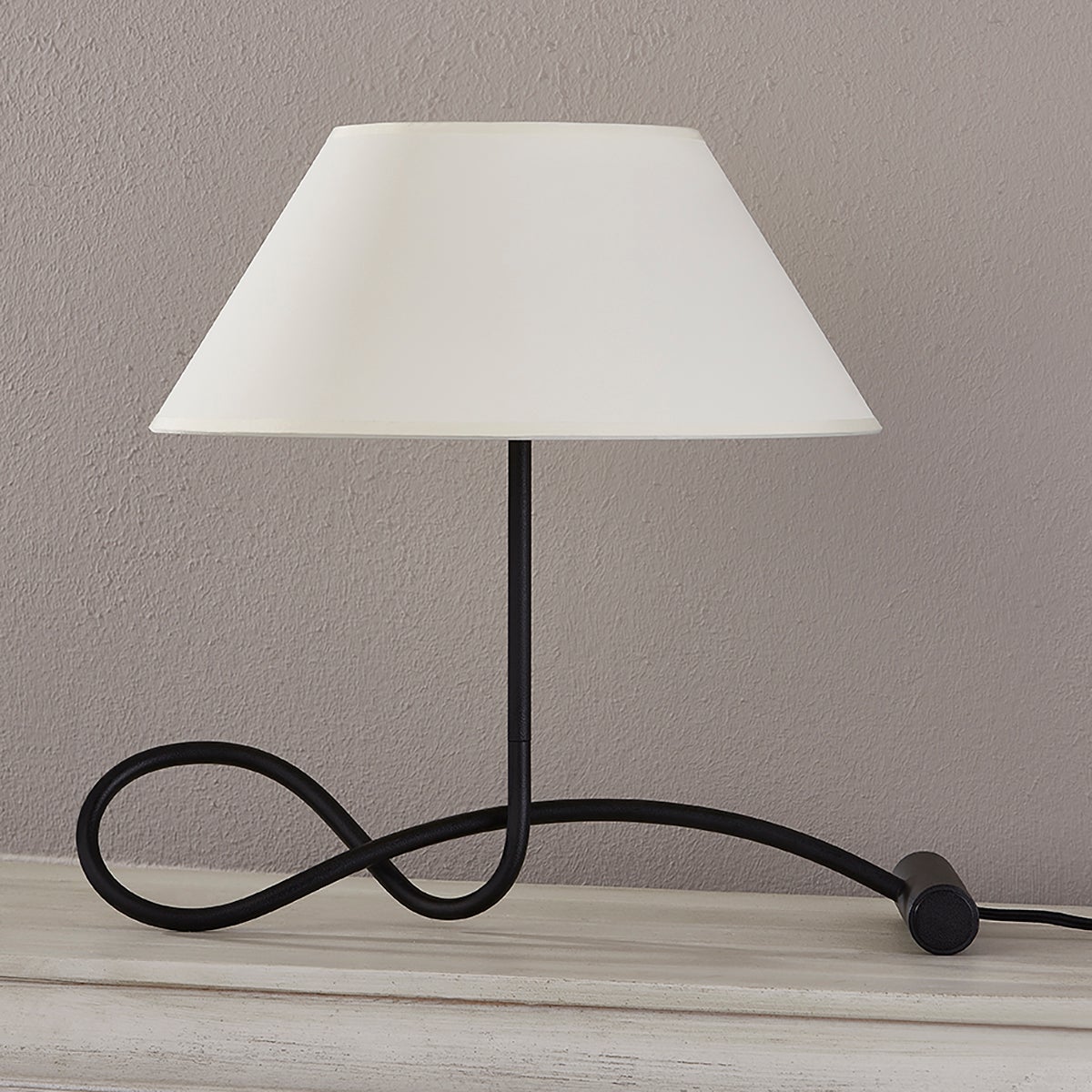 Alameda Table Lamp - Handcrafted Forged Iron Design for Living Room, Bedroom & Office Decor