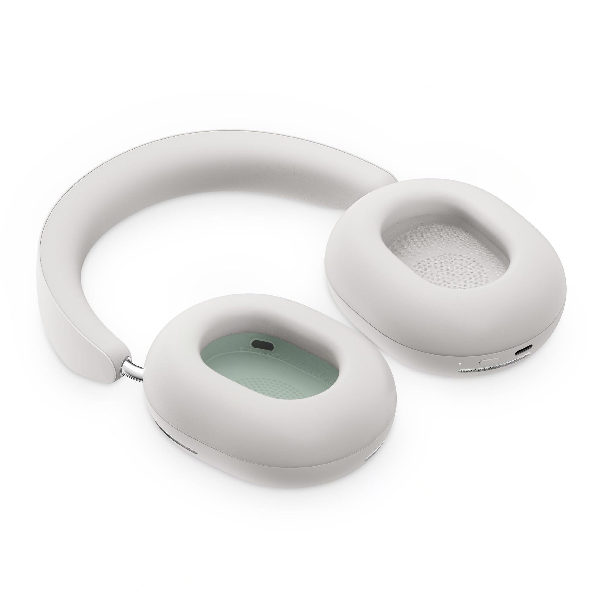 Sonos Ace Wireless Over-Ear Headphones with Active Noise Cancellation - White | Premium Sound for Travel, Work & Home Entertainment