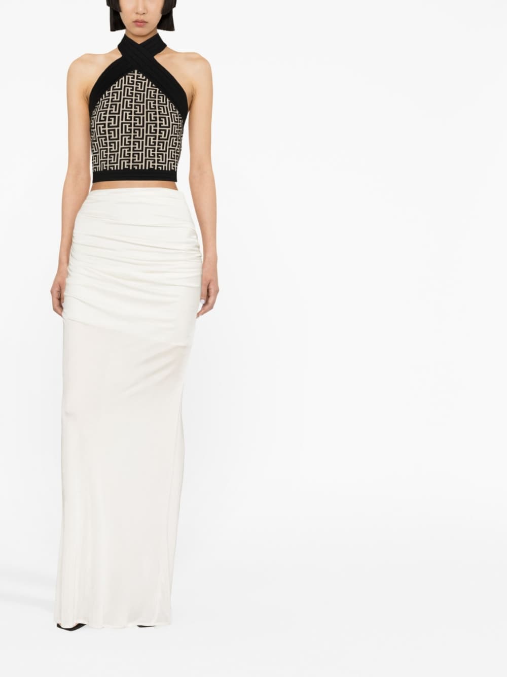 Balmain Black Women's Tops - Elegant & Stylish Blouse for Casual, Office & Night Out