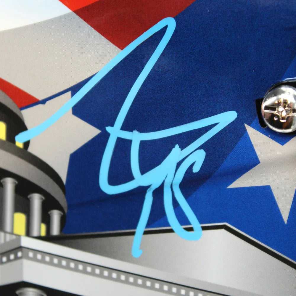 Logan Thompson Autographed Washington Capitals Goalie Mask - Signed NHL Hockey Helmet with IGM COA - Perfect for Hockey Fans, Collectors & Sports Memorabilia Displays