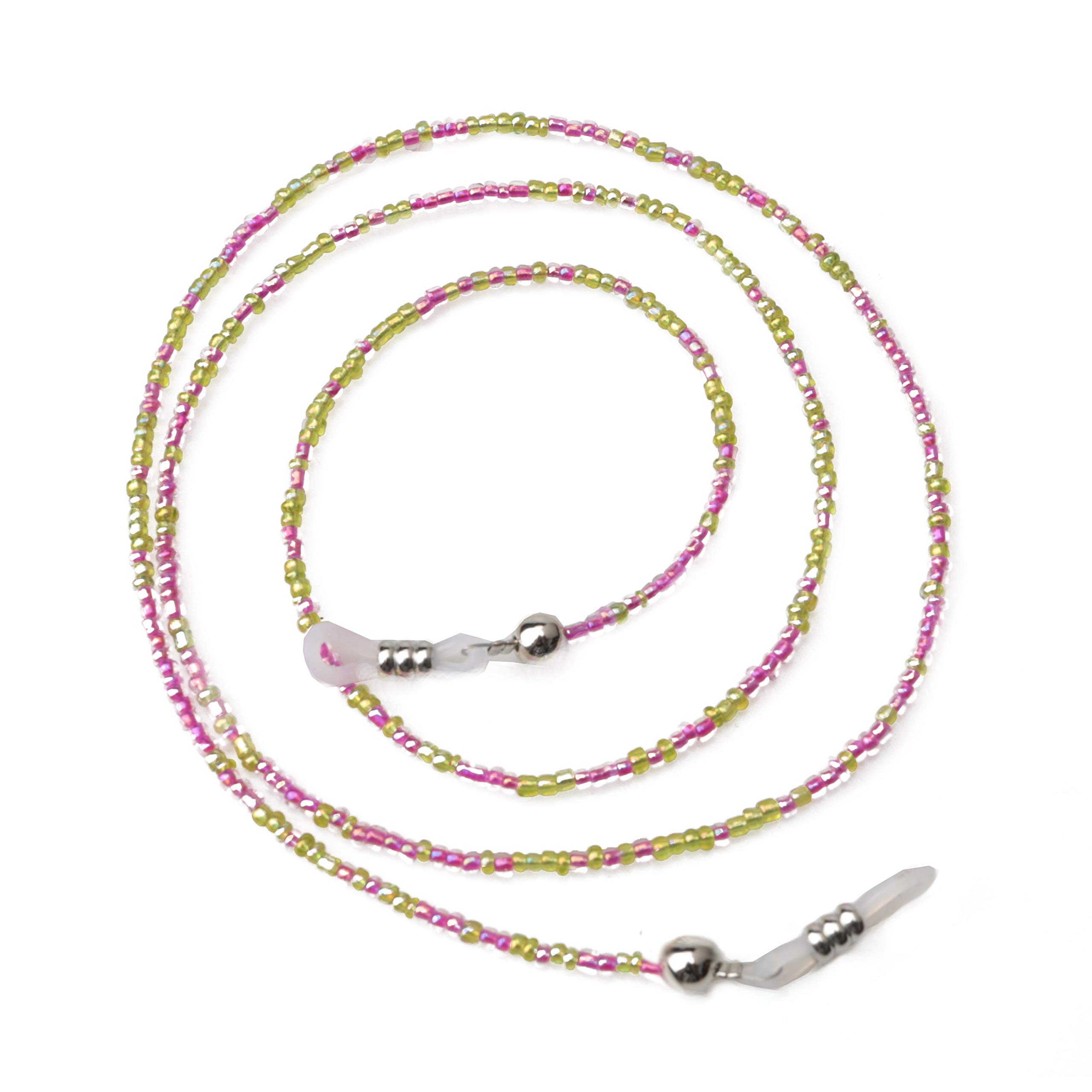 Colorful Beaded Eyeglass Chain - Stylish Sunglass Holder & Glasses Strap Lanyard for Women & Men | Perfect for Reading, Driving, Outdoor Activities & Fashion Accessories
