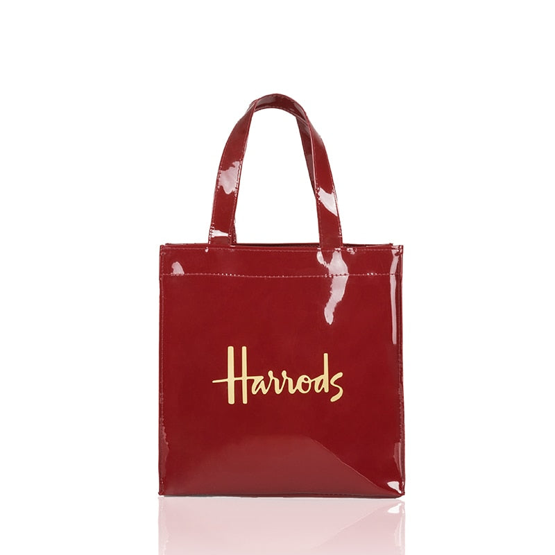 Eco-Friendly Women's Floral Tote Shopping Bag - Reusable Grocery Bag for Beach, Market & Daily Use