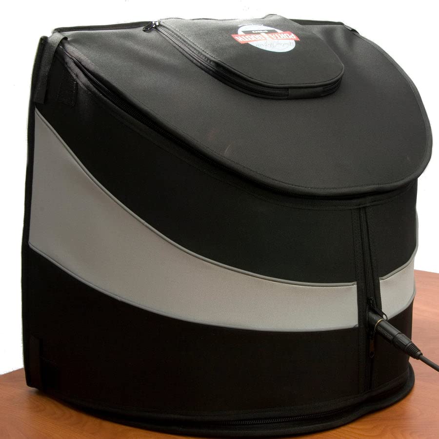 Portable Recording Booth - Professional Sound Isolation for Home & Travel | Perfect for Podcasts, Voiceovers & Music Recording