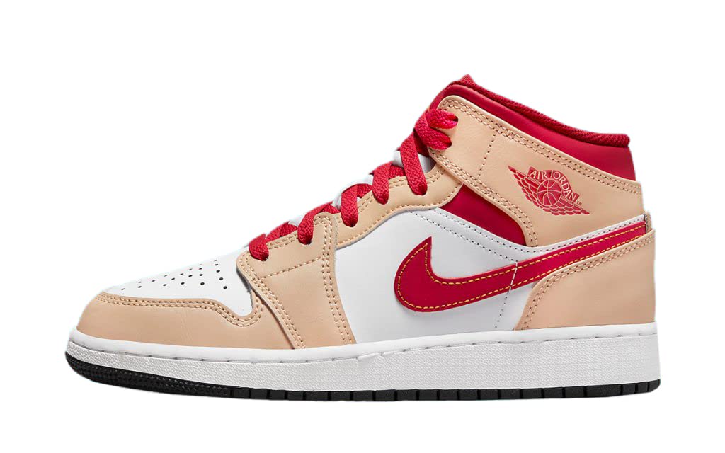 Jordan Boys Air Jordan 1 Mid Basketball Shoes - Kids' Sneakers for School, Sports & Casual Wear