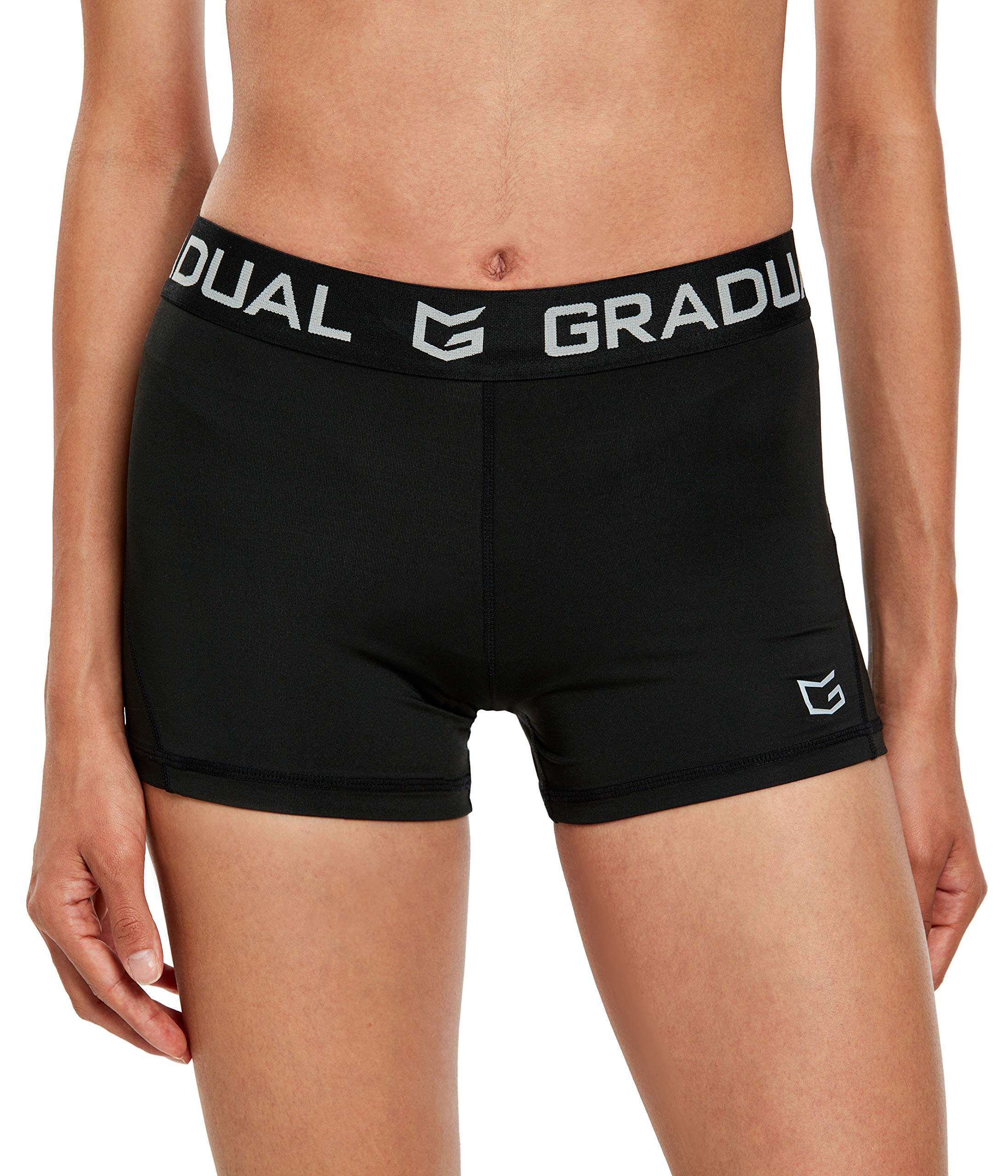 Women's Spandex Compression Volleyball Shorts 3