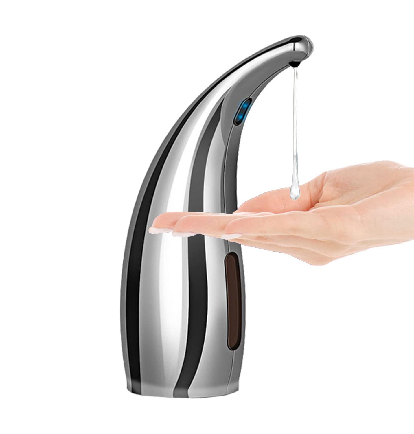 Automatic Touchless Soap Dispenser with Infrared Motion Sensor - IPX6 Waterproof for Kitchen, Bathroom & Countertop - Hands-Free Liquid Soap Dispenser for Home, Office & Public Restrooms