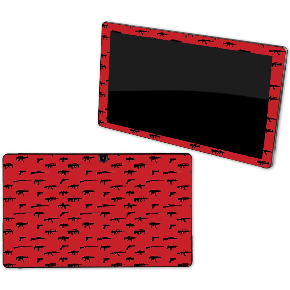 MightySkins Vinyl Wrap for NuVision 1001 Tablet - Guns Design | Durable Protective Cover for Home & Office Use