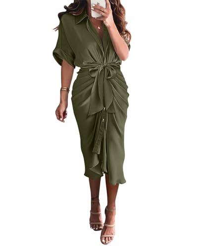 Short Sleeve Army Green
