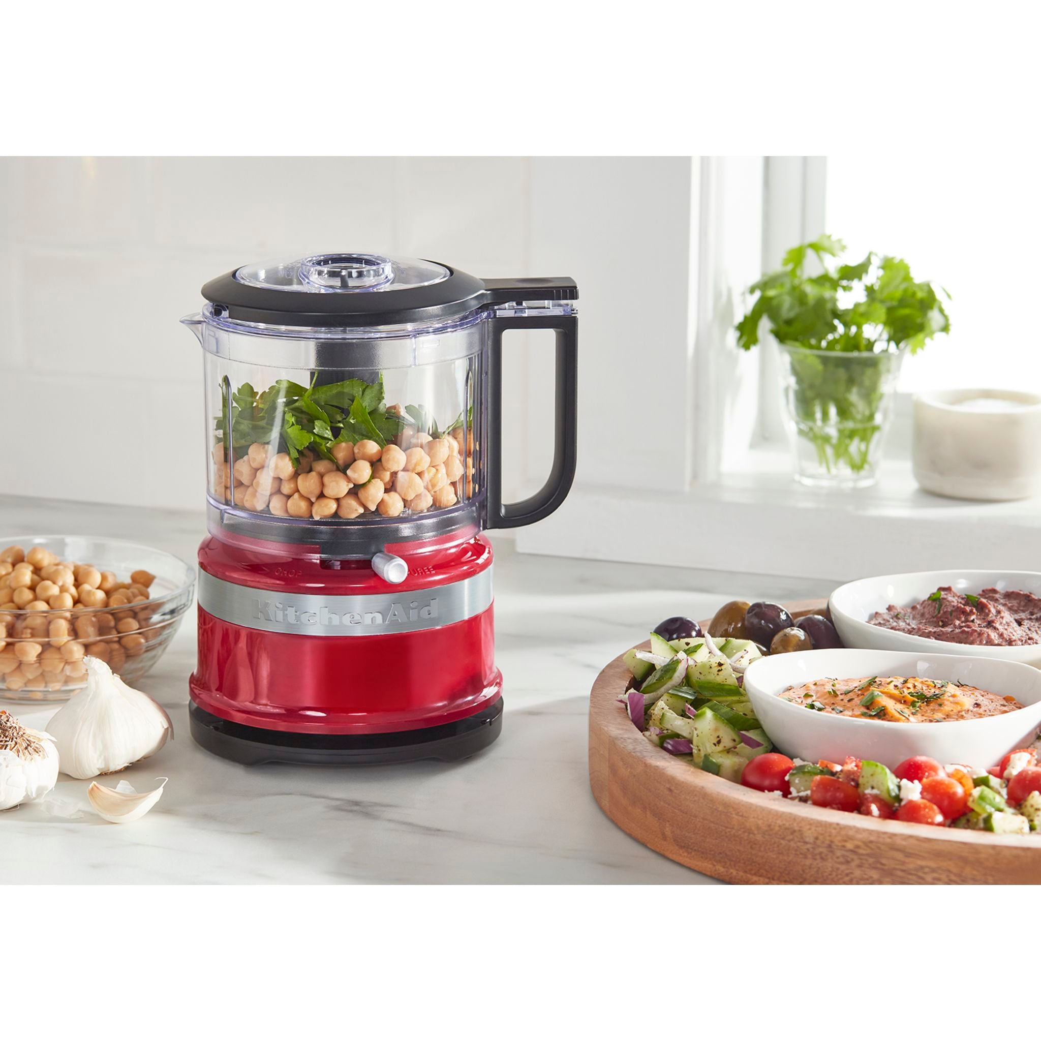 3.5 Cup Food Chopper - Mini Vegetable Chopper & Food Processor for Kitchen - Perfect for Chopping Onions, Nuts, Herbs - Great Gift for Home Cooks & Cooking Enthusiasts
