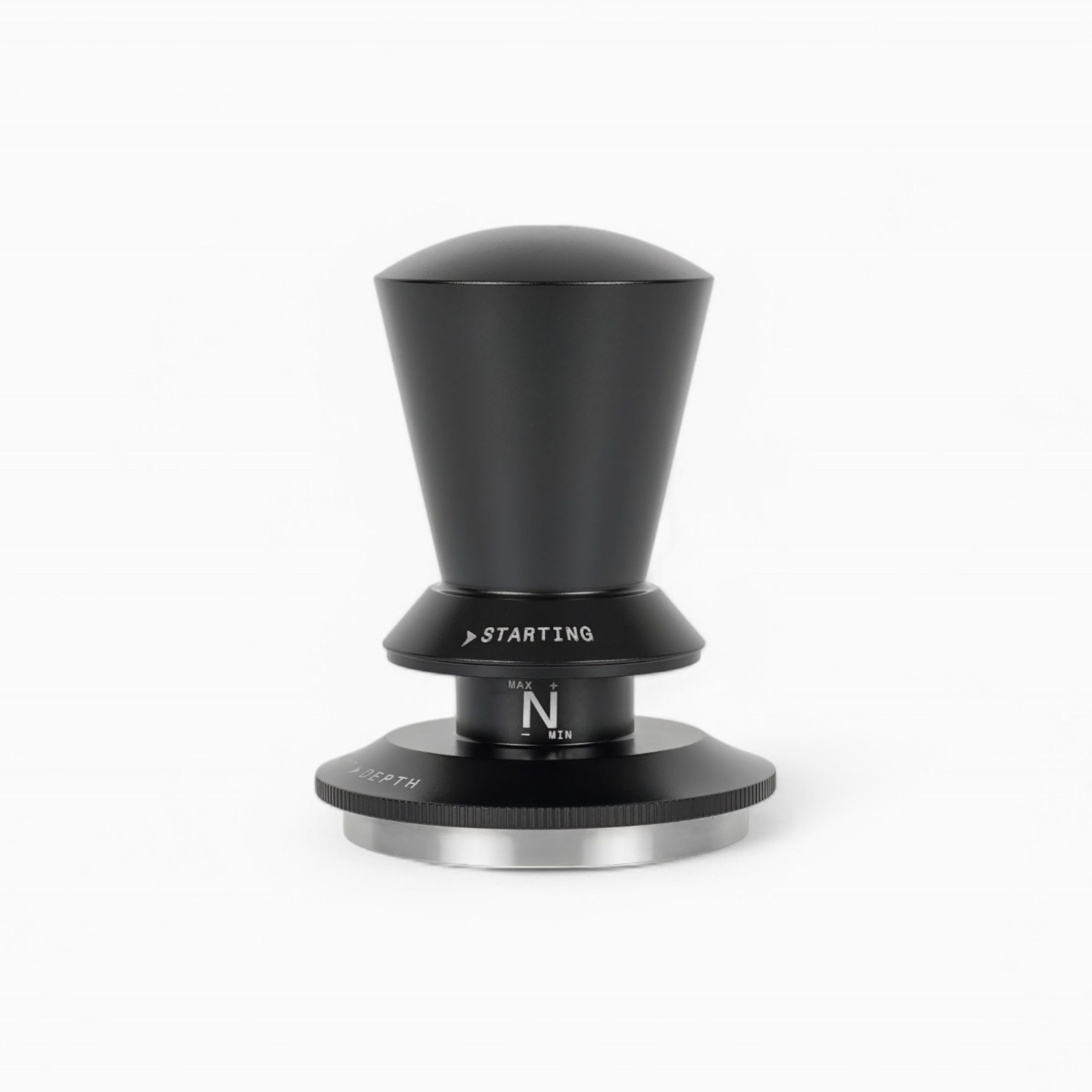 Premium Stepless Leveling Espresso Tamper Tool - 58mm Professional Coffee Tamping Distributor for Baristas & Home Brewing - Perfect for Espresso Machines & Coffee Shops