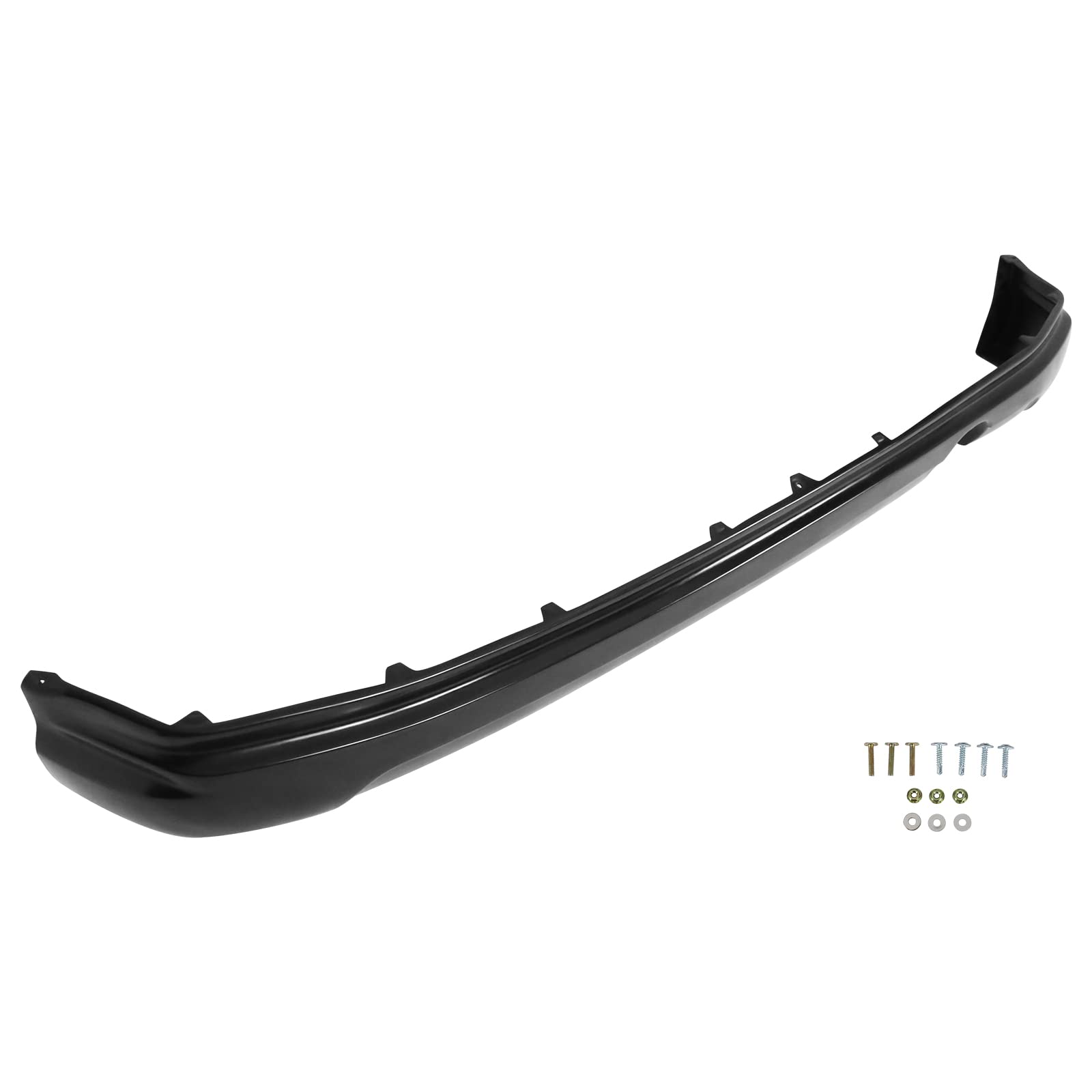 IKON MOTORSPORTS K-Style PU Black Rear Bumper Lip Spoiler Splitter for 2003-2007 SCION XB | Enhances Aerodynamics & Sporty Look | Perfect for Car Enthusiasts & Street Racing