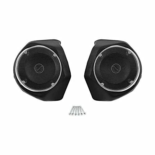 TCMT King Tour Pack Wrap-Around Backrest with LED Brake Tail Light & Speakers for Harley Touring Models (2014-2023) - Perfect for Road King, Road Glide, Street Glide, Electra Glide & CVO Customization