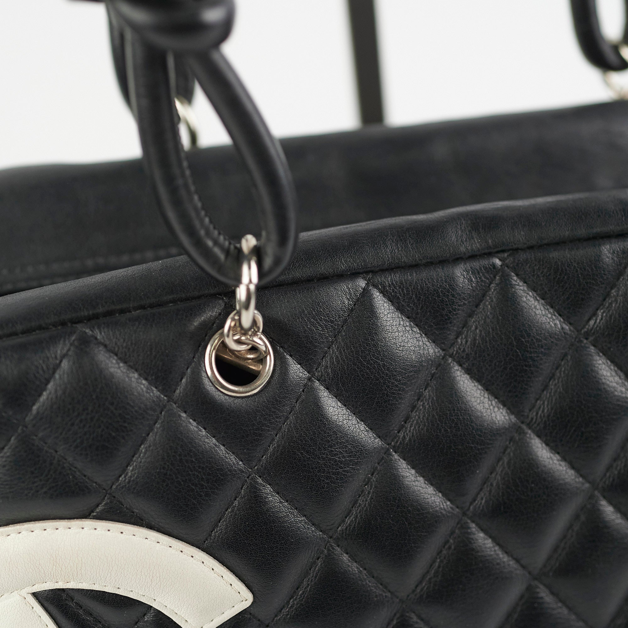 Chanel Cambon Bowler Bag - Genuine Lambskin Leather Handbag in Classic Black | Perfect for Work, Travel & Evening Events