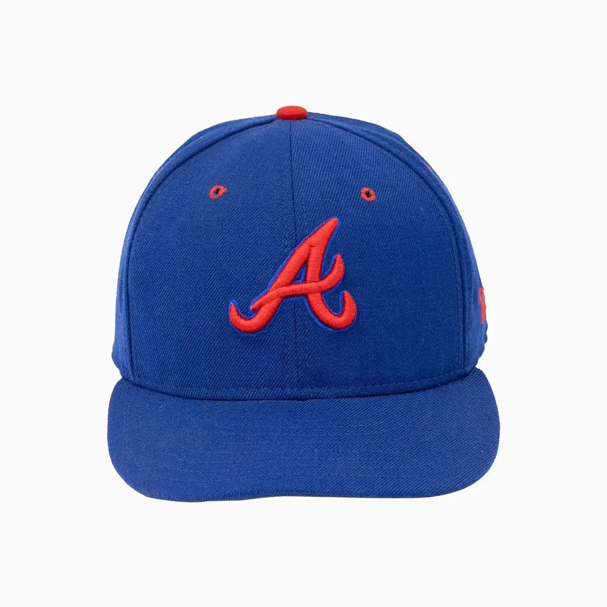 Official Atlanta Braves MLB 59FIFTY Fitted Baseball Cap - Adjustable Snapback Hat for Men & Women - Perfect for Games, Sports & Casual Wear