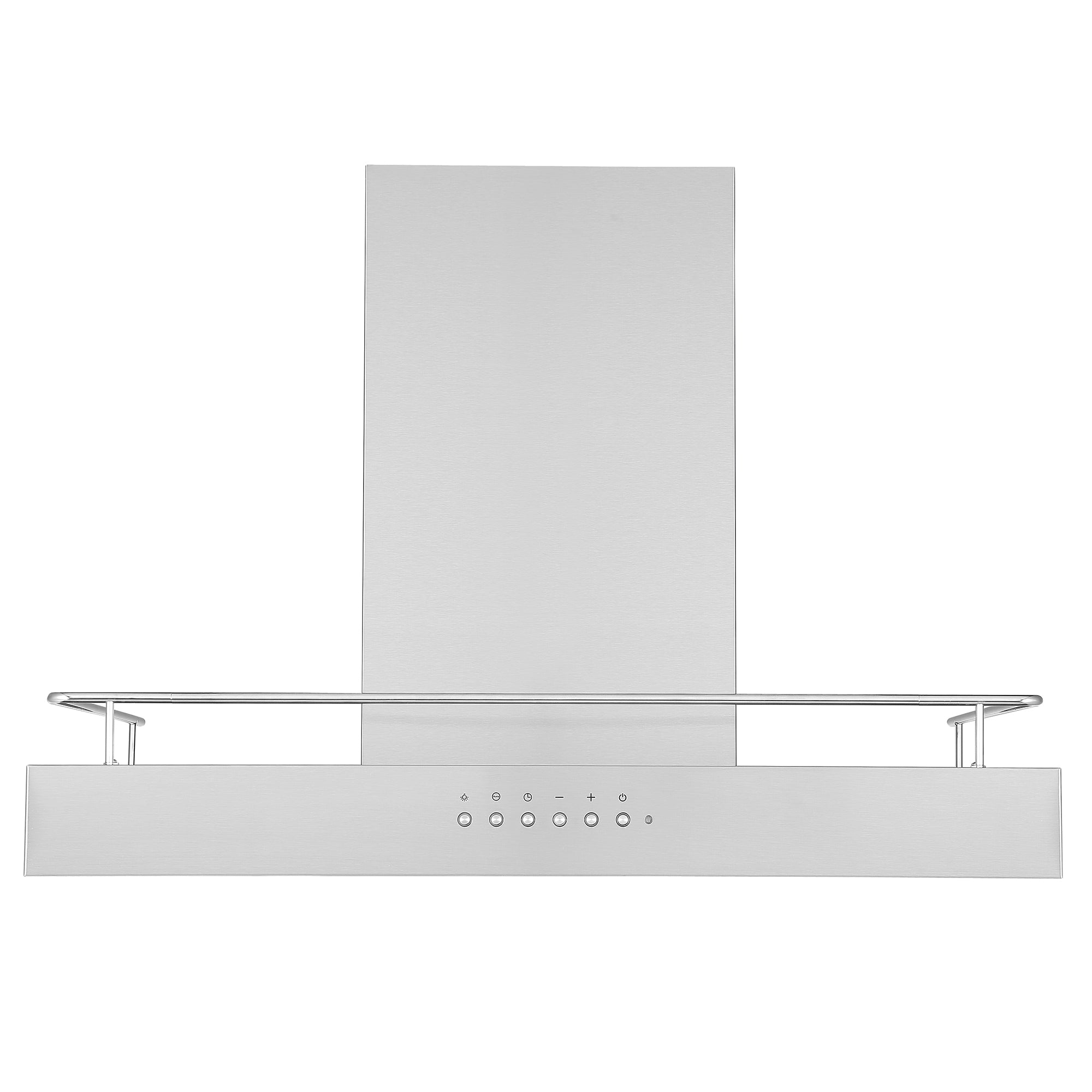 Ancona 30-inch 450 CFM Stainless Steel Convertible Wall Mount Range Hood with Auto Night Light & Built-in Shelf - Perfect for Kitchen Ventilation & Modern Home Decor
