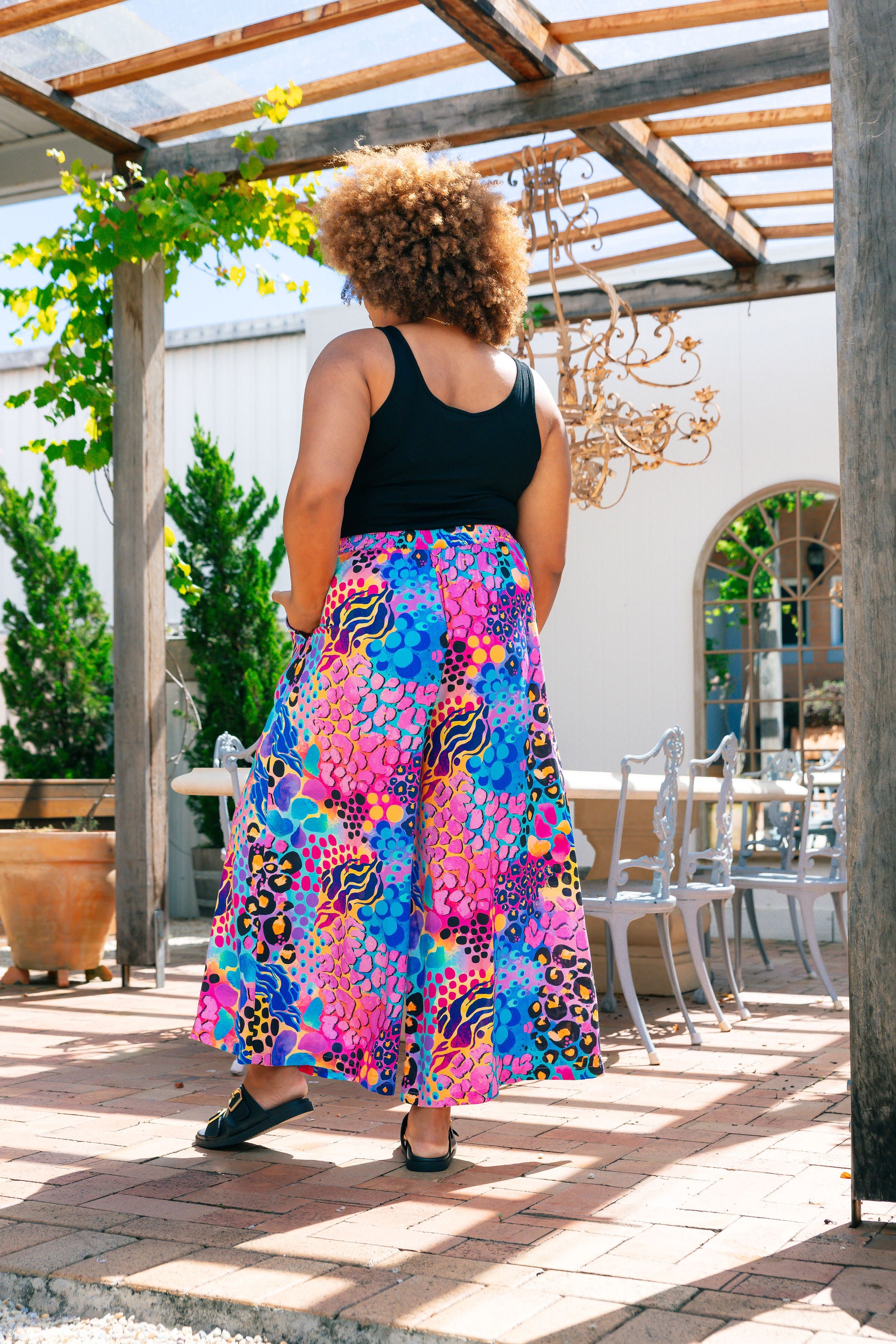 Kasey Rainbow Larsa Pant in Xanadu - Stylish Women's High-Waisted Trousers for Office, Party & Casual Wear