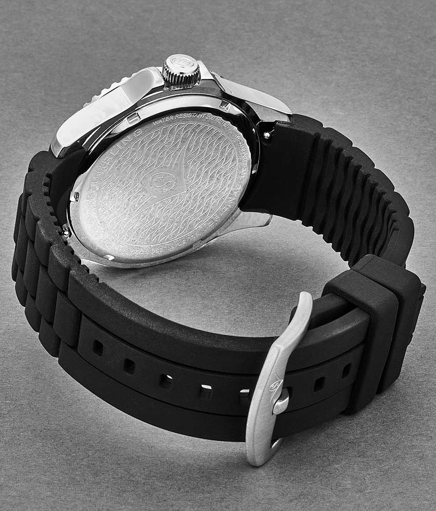 Aquadiver 675 Quartz 44mm Diver Watch - Waterproof Stainless Steel Men's Dive Watch for Scuba Diving, Swimming & Outdoor Adventures