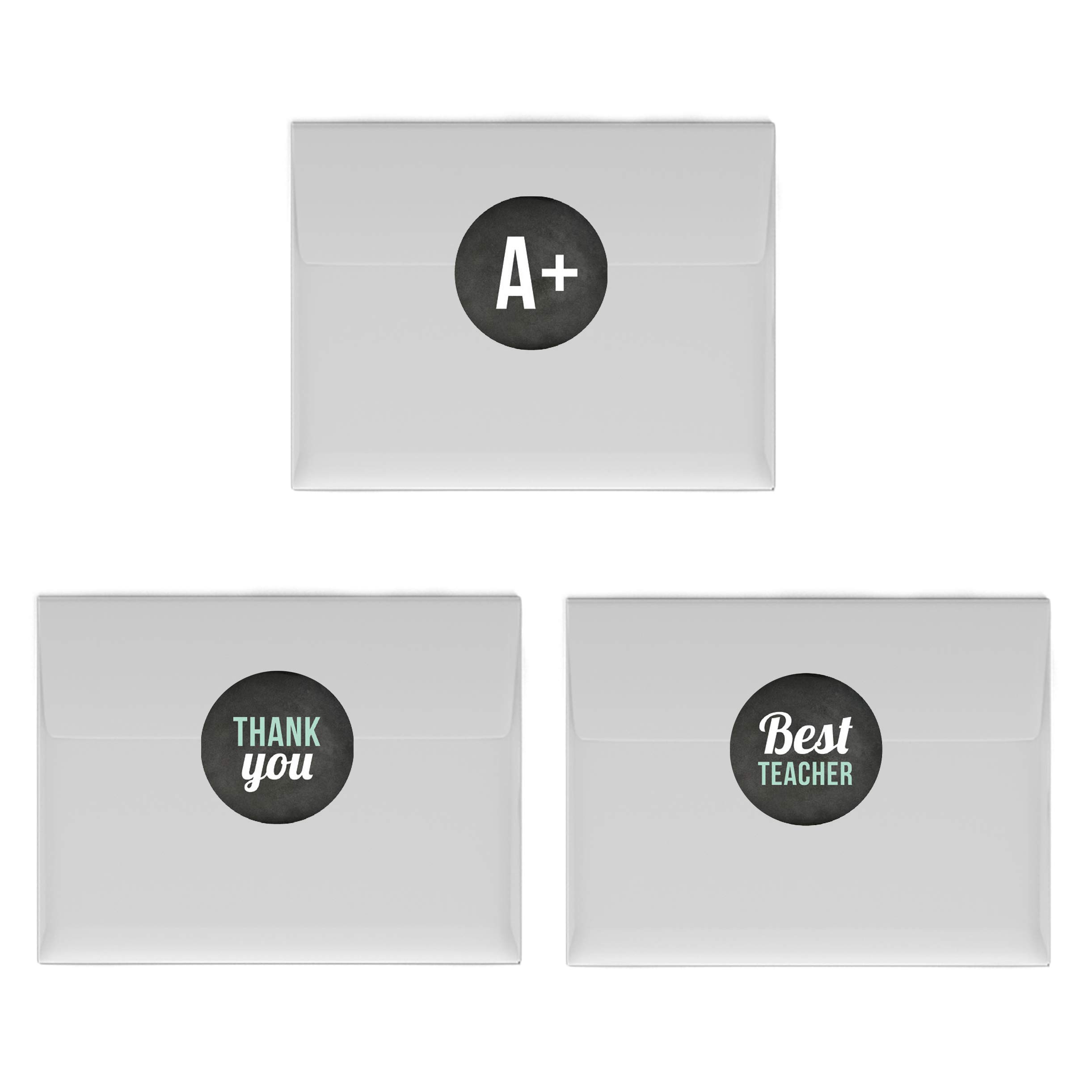 Andaz Press Chocolate Drop Labels Trio - 216-Pack Candy Wrappers for Hershey Kisses, Perfect for Teacher Appreciation Gifts, Back to School, Graduation & Thank You Notes - Sweet Treat Packaging for Classrooms, Parties & Events