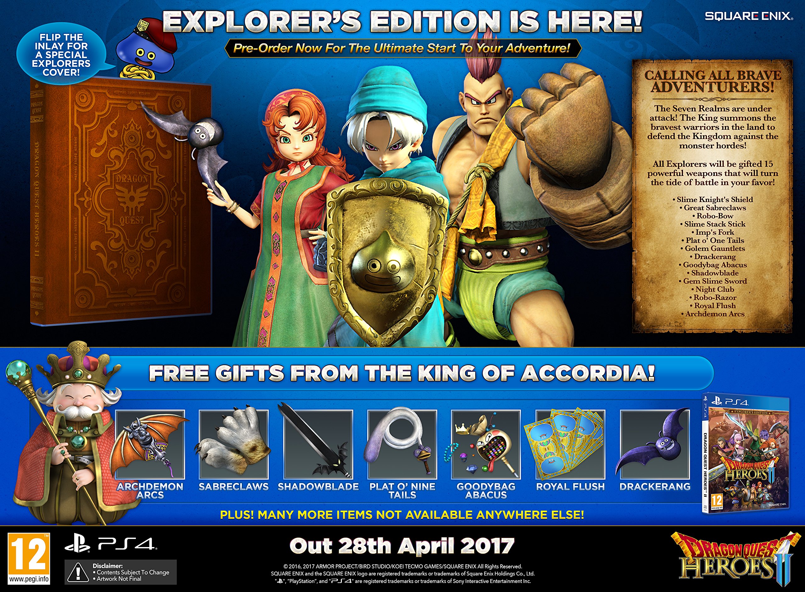 Dragon Quest Heroes 2 Explorers Edition - Epic RPG Adventure Game